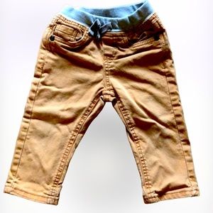 NWOT CHEROKEE Super Cute Boys Denim Skinny Leg James Moulante Pants Size 12M